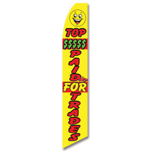 Top Trades Feather Flag