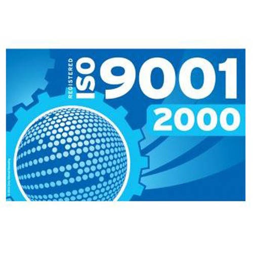 ISO 9001/2000 Custom Flag