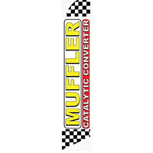Muffler Catalytic Converter Feather Flag