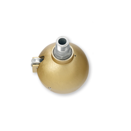 External Halyard 8 Inch Ball / Truck Assembly - Rope