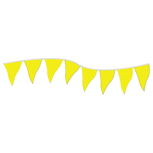 Yellow String Pennants