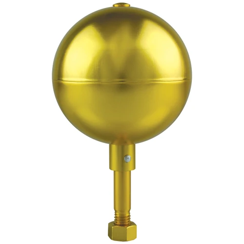 Gold Anodized Ball Ornamnet
