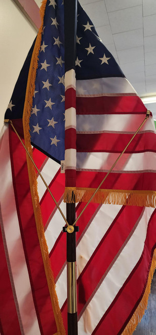Back side of Flag