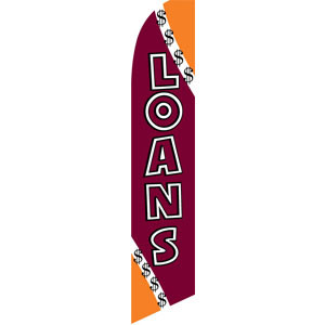 Loans Feather Flag