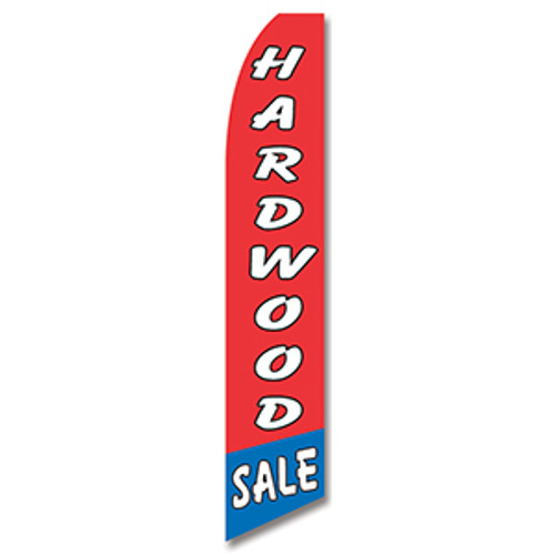 Hardwood Sale Feather Flag