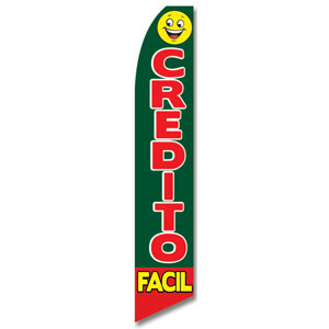 Credito Facil Feather Flag