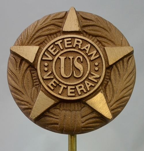 US Veteran Grave Marker---Cast Bronze