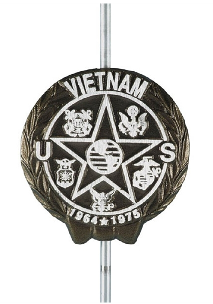 Vietnam Veteran Grave Marker--Cast Aluminum