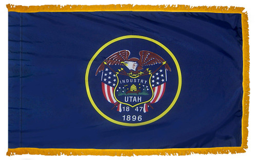 Utah Fringed Flag