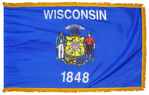 Wisconsin Fringed Flag