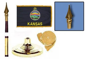 Kansas Fringed Lobby Set