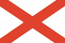 Alabama Indoor Flag