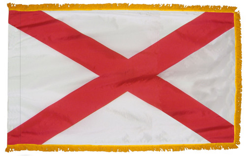 Alabama Fringed Flag