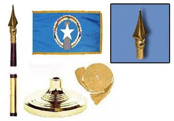 Northern Marianas Fringed Lobby Set 