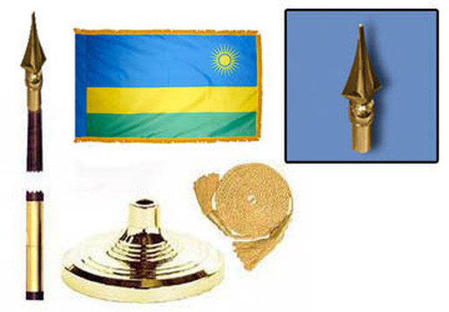 Rwanda Fringed Lobby Set