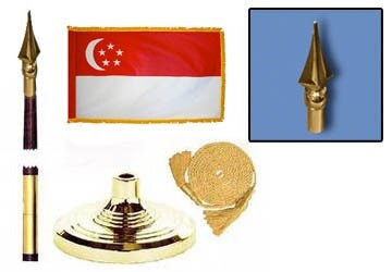 Singapore Fringed Lobby Set