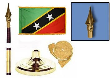 St. Kitts-Nevis Fringed Lobby Set 
