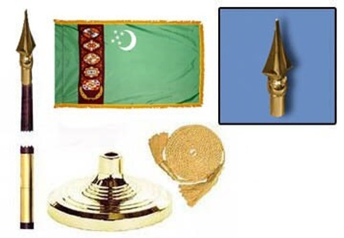 Turkmenistan Fringed Lobby Set