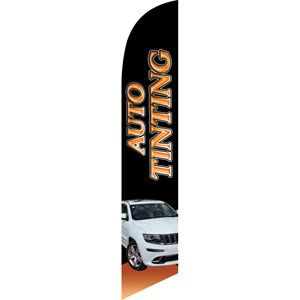 Auto Tinting Semi Custom Feather Flag Kit