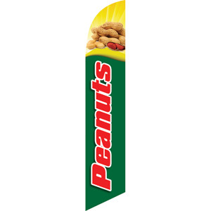 Peanuts (green background) Semi Custom Feather Flag Kit