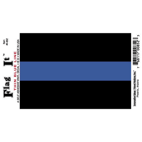 Thin Blue Line Police Decal Innovative