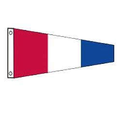 3 International Code Signal Pennant (Grommet)