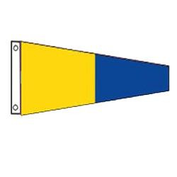 5 International Code Signal Pennant (Grommet)
