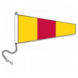 0 International Code Signal Pennants (Rope and Snap Hook)