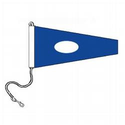 2 International Code Signal Pennants (Rope and Snap Hook)