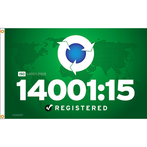 ISO 14001/15 Flag