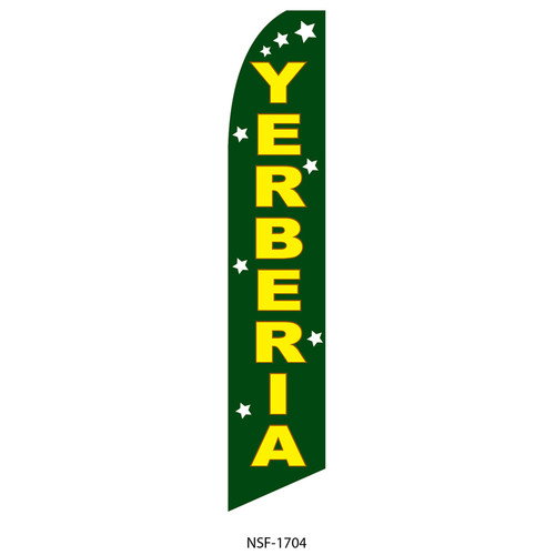 Yerberia Feather Flag