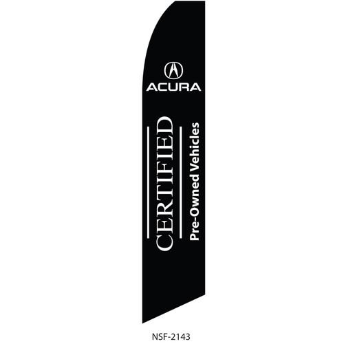 Acura Certified Pre-Owned Feather Flag