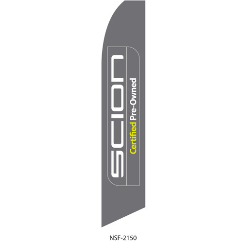 Scion Pre-Owned Feather Flag 