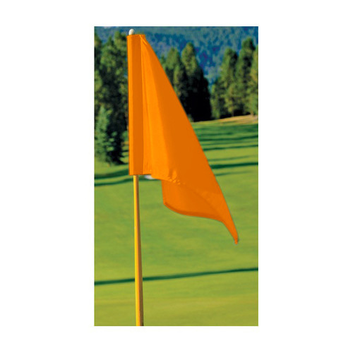Orange Golf Flag