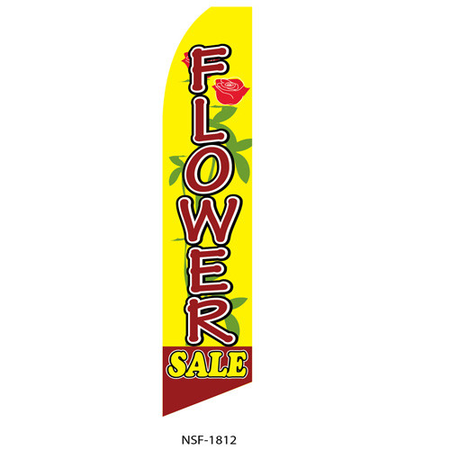Flower Sale Feather Flag