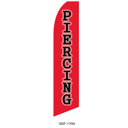 Piercing Feather Flag