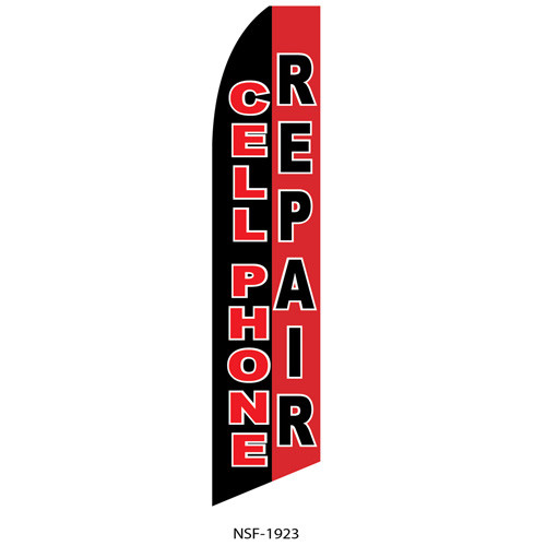 Cellphone Repair Feather Flag