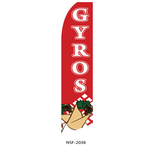 Gyros Feather Flag