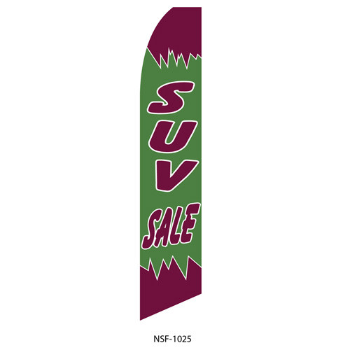 SUV Sale Feather Flag