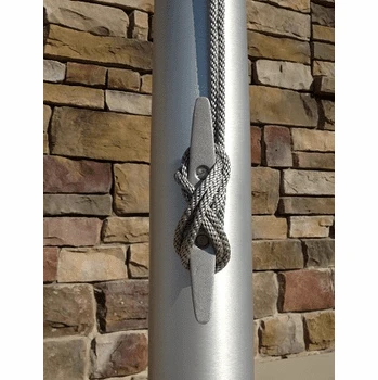 External Halyard Flagpole