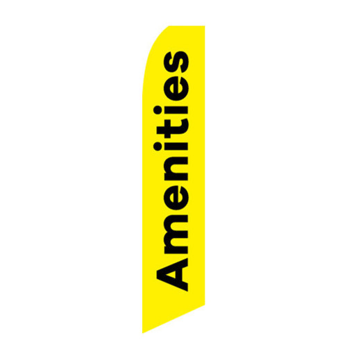 Amenities Feather Flag