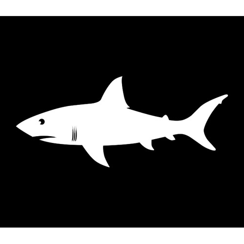 Shark - 12 x 18 Nautical Novelty Flag