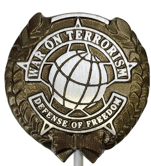 War On Terrorism Grave Marker 