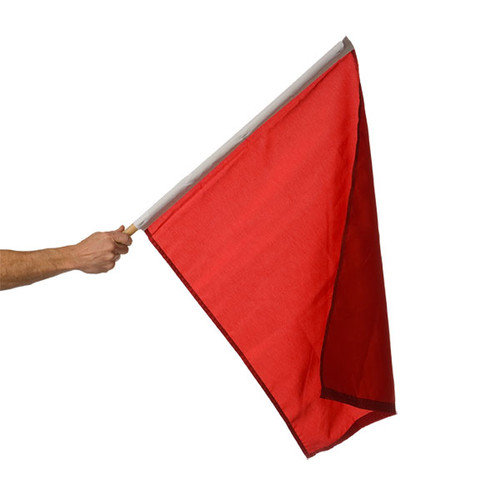 Stop/Halt Auto Racing Flag 24" x 30"