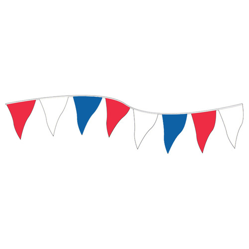 Red/White/Blue String Pennants