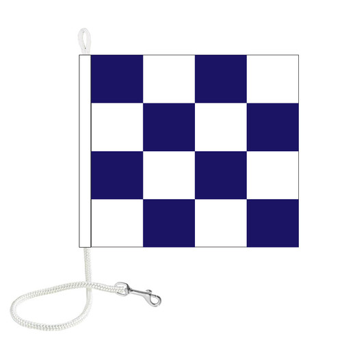 "N" (November); No (Negative) - With Rope and Snap Hook
