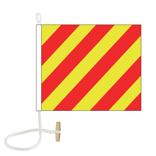 "Y" (Yankee); Am Dragging Anchor - With Rope and Toggle