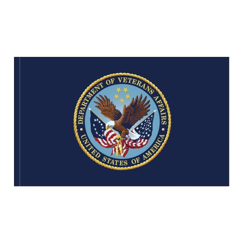 Veterans Affairs Flag with pole sleeve