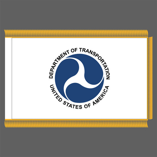 U.S. Department of Transportation Fringed Flag 