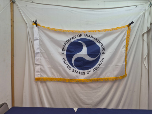 U.S. Department of Transportation Fringed Flag